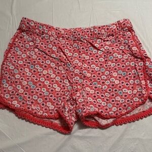 Gymboree Pink Floral Shorts size 8